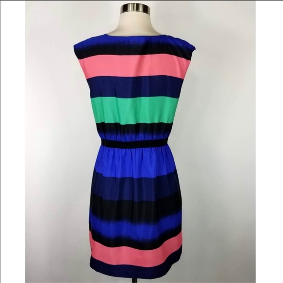 LOFT multicolor sleeveless dress - Picture 5 of 9